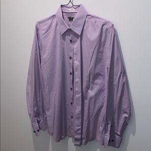 Violet Purple fitted dress shirt